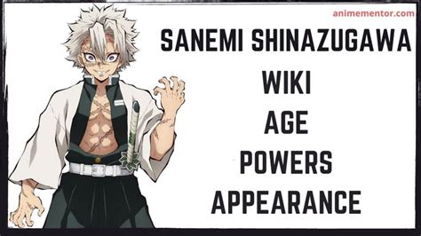 Sanemi Shinazugawa Wiki, Appearance, Age, Abilities, and More.